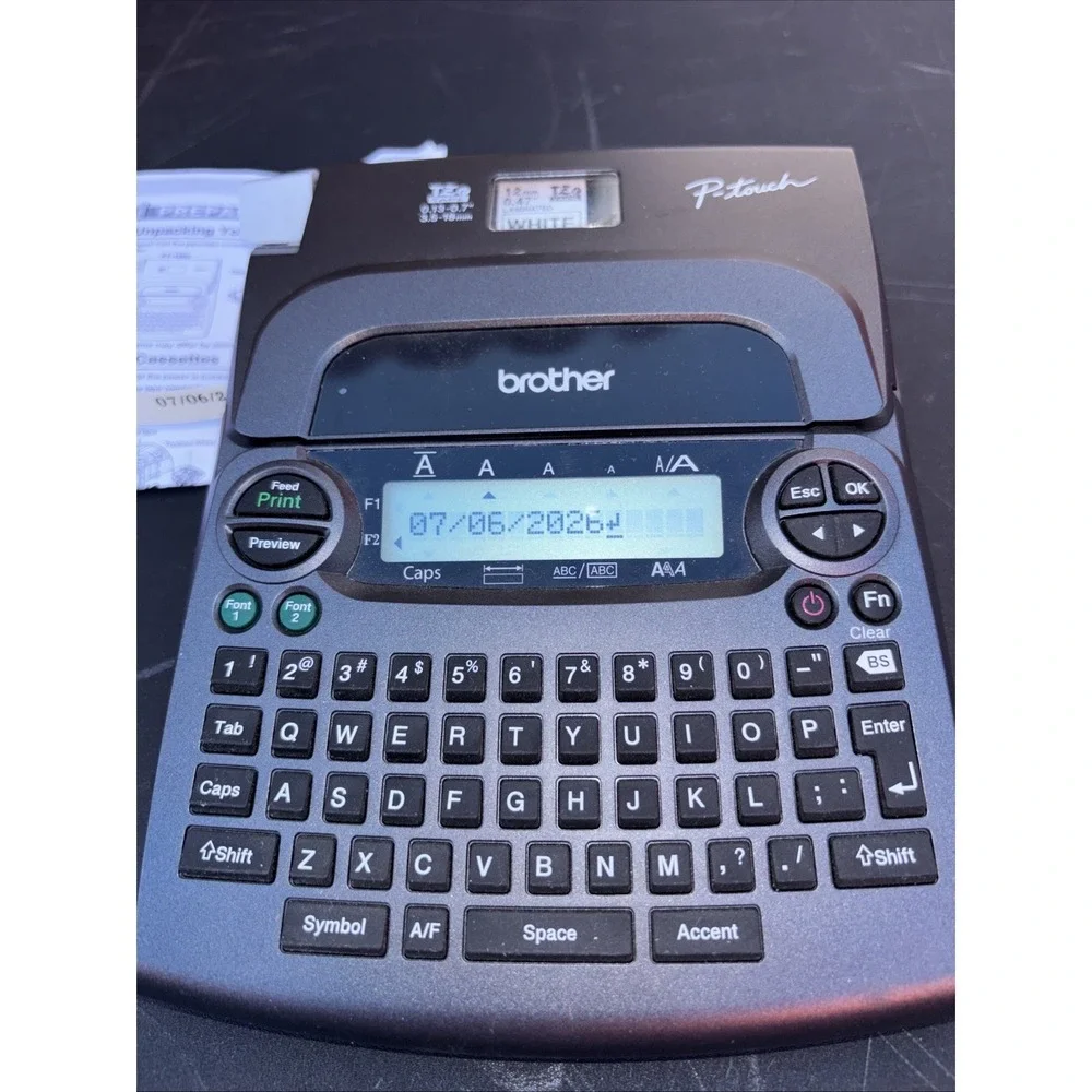 Brother P-Touch PT-1890 Electronic Label Maker - Works Great!‎